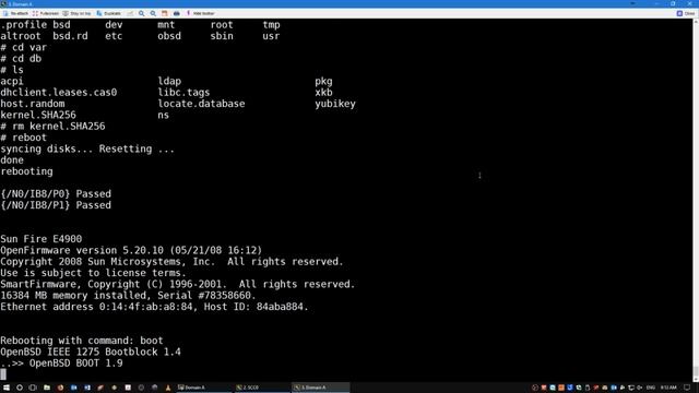 E4900 - OpenBSD 6.2 install from the ground up PT 1 смотреть онлайн