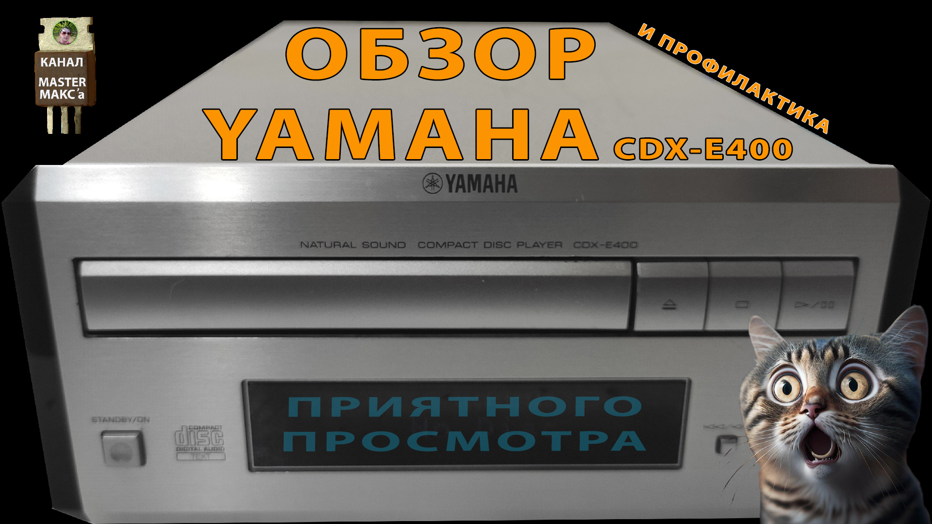 Yamaha CDX E400 ОБЗОР смотреть онлайн