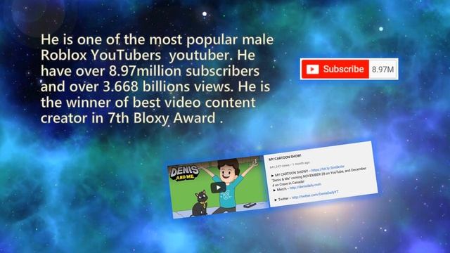 10 Most Famous Roblox Players 2021 (DanTDM,Denis) смотреть онлайн