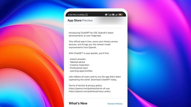 ChatGPT Official App Update by Openai | Artificial intelligence | Akash Kailashiya смотреть онлайн