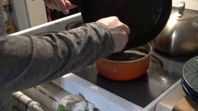Adding Venison To A Black Bear Bone Broth For A Stew - Big Wild Year