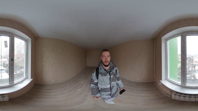 360° ЖК Задонье.ДСК Воронеж.Обзор трехкомнатной квартиры.Видео в новом формате 360 градусов. смотреть онлайн