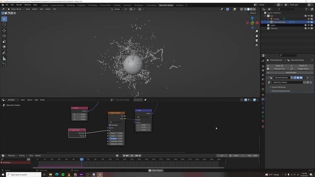Magical Particle Simulation | Blender 4.1+ Quick Tutorial