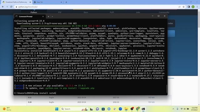 How to Install Jupyter Notebook on Windows смотреть онлайн