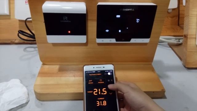 Saswell T19WHB-7-RF-WIFI wifi connect смотреть онлайн