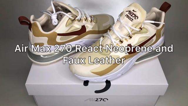 Nike Air Max 270 React смотреть онлайн