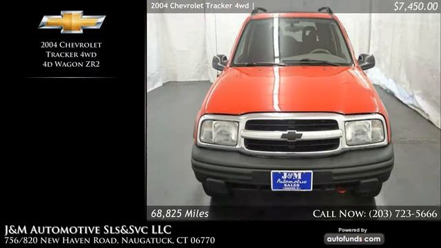 Used 2004 Chevrolet Tracker 4wd | J&M Automotive Sls&Svc LLC, Naugatuck, CT - SOLD смотреть онлайн