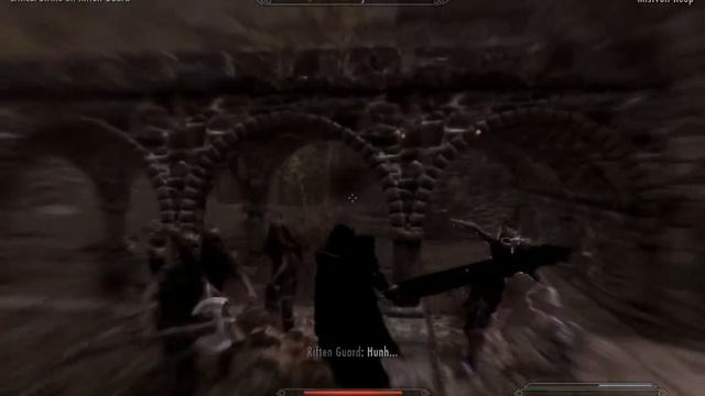 Skyrim - Guts didn't like Harrald - Berserk mods смотреть онлайн