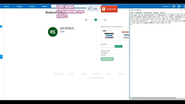 HOW TO GET 400 ROBUX IN ROBLOX :OOOOOOO be faster to get a code смотреть онлайн