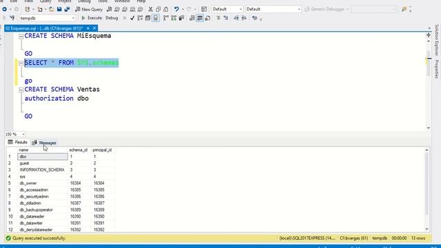 004 Introducción a los Esquemas en SQL Server смотреть онлайн