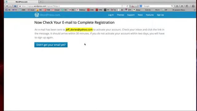 How to make a Wordpress Account Part 1 Fall 2013 смотреть онлайн