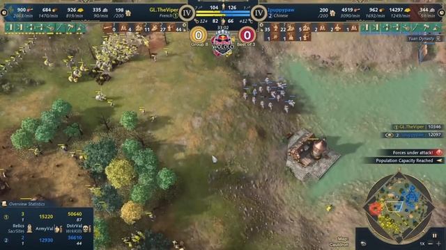 1puppypaw vs TheViper: RedBull Wololo Legacy AOE4 смотреть онлайн