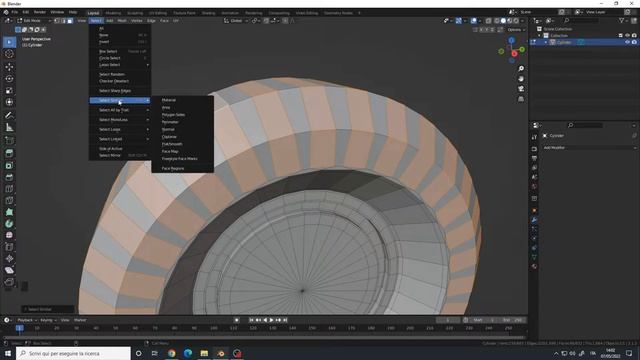 Tips & Tricks for Blender 3.1 | Select Edge Rings смотреть онлайн