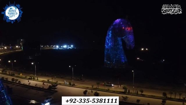Blue World City Islamabad | Latest Site Visit | World Tallest Horse Mascots | Tourist City смотреть онлайн