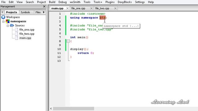 Introduction to C++ Namespace | CPP Programming Video Tutorial смотреть онлайн