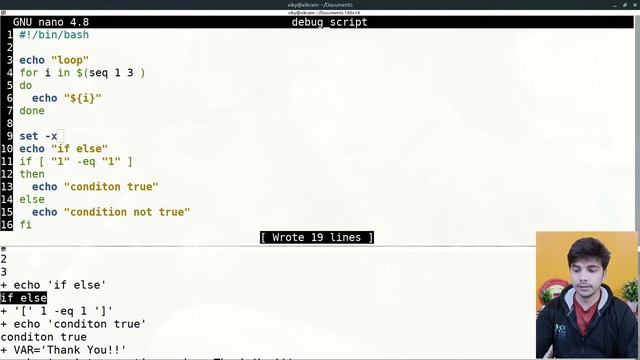 Basic methods to debug a shell script | using shellcheck for syntax errors | PS4 Shell Variable смотреть онлайн
