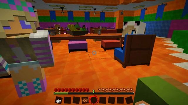 Minecraft BABY SCHOOL || BABY DONNY TURNS HIS TEACHER INTO BABY LEAH || Minecraft Roleplay смотреть онлайн