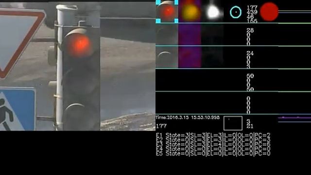 Видео детекция работы светофора часть 1 смотреть онлайн