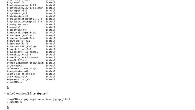 Ubuntu: How to find system parts version numbers? смотреть онлайн