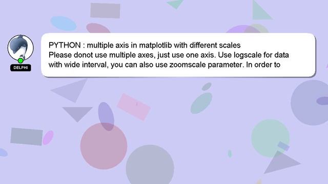 PYTHON : multiple axis in matplotlib with different scales смотреть онлайн