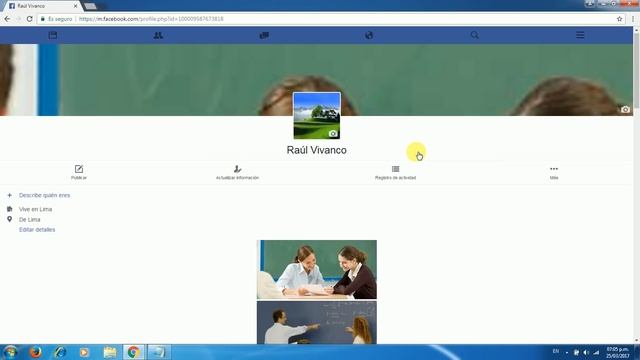 Cómo Cambiar la Foto de Perfil de Facebook Sin Recortar смотреть онлайн