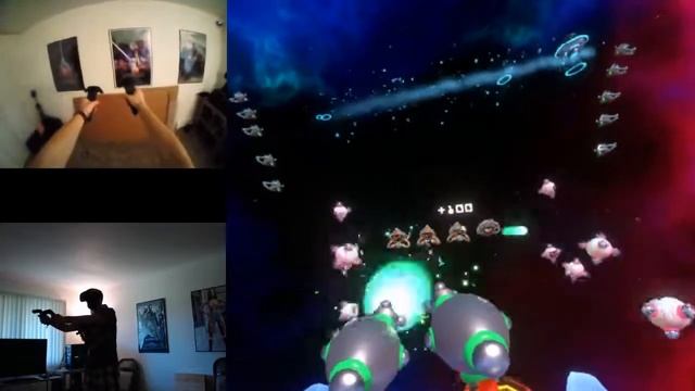 Mega Overload - CO-OP Multiplayer with my Dad! - HTC Vive смотреть онлайн