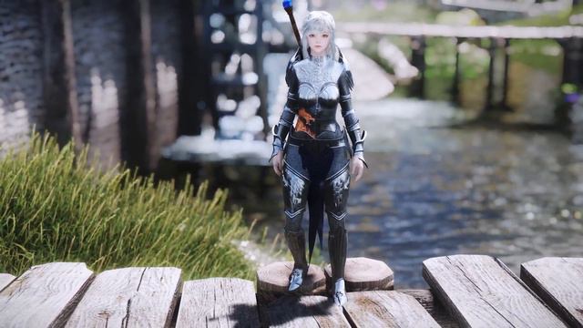SKYRIM OUTFIT I Battle Fighter Armor HDT SMP CBBE смотреть онлайн