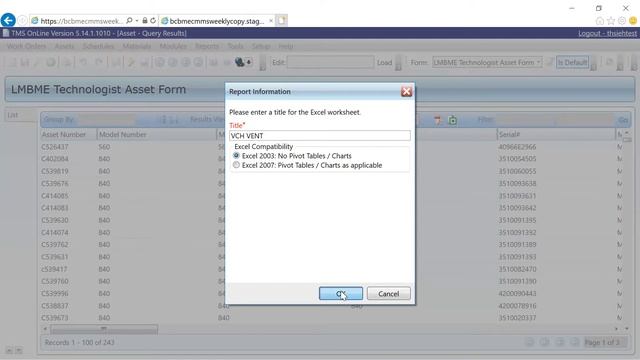 BCBMC TMS Training Video Result Viewer - Export to Excel смотреть онлайн