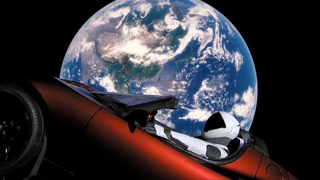 SpaceX Tesla Starman Cosmic Journey [Space Engine 0.9.8.0e] смотреть онлайн