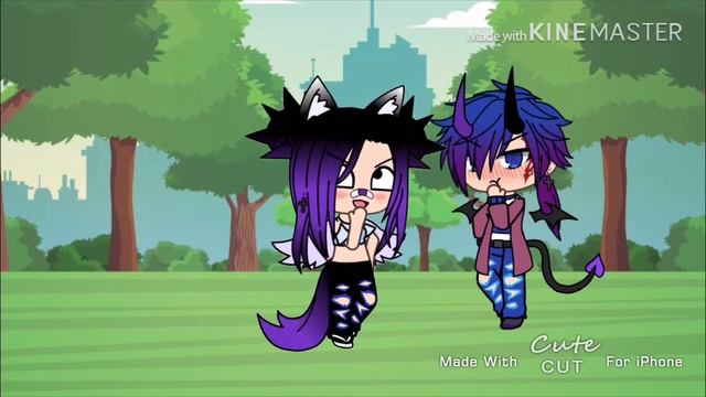 Дико деловая///гача лайв///gacha life///GLMV смотреть онлайн
