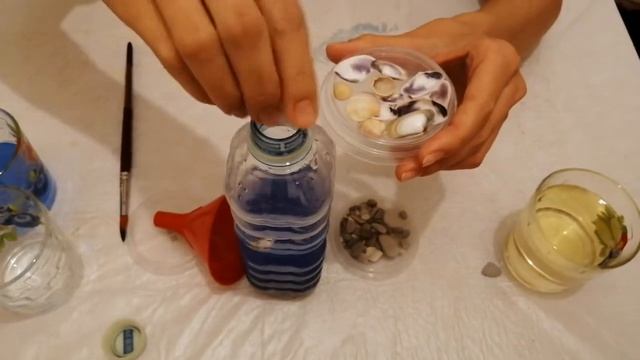 Мастер -класс «Море в бутылке» смотреть онлайн