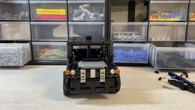 Строю ХАМЕР за 10сек, 10мин, 1 час. Lego Technic.