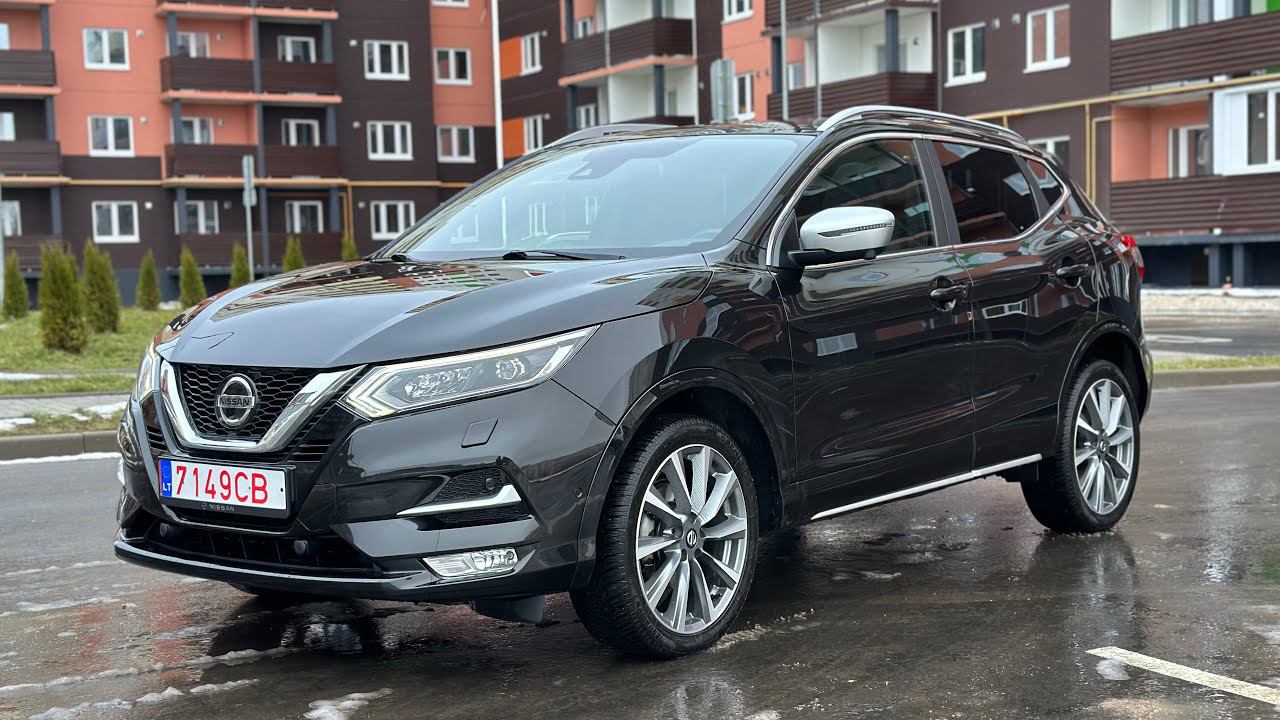 Nissan Qashqai в богатой комплектации с маленьким пробегом из Европы. Сколько стоит !? Псков. смотреть онлайн