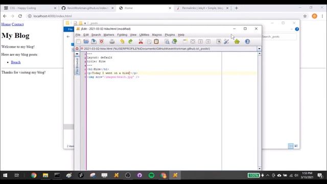 Creating a Blog with Jekyll - Let's Code Tutorial смотреть онлайн