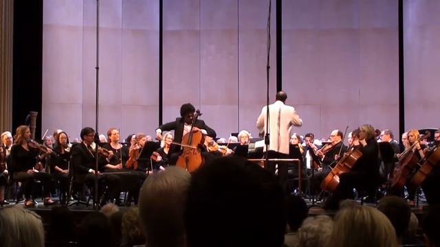 Antonín Dvořák - Cello Concerto in B minor | Nygel Witherspoon, Manny Laureano & Bloomington Symph смотреть онлайн
