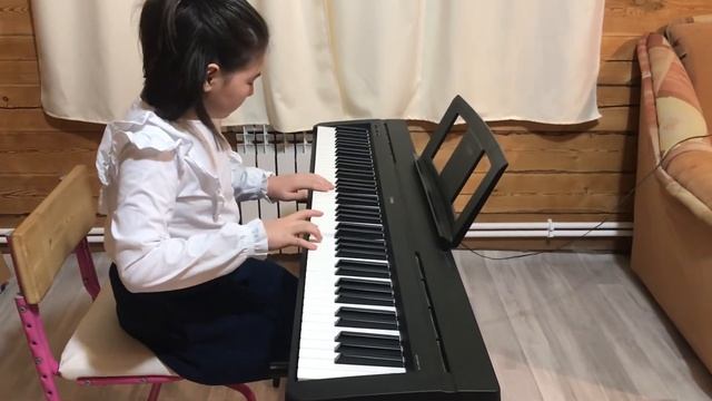 Макарова Сандаара, ДШИ N1, 4кл гр.ОХП, фестиваль "Зимняя сказка-2020" смотреть онлайн