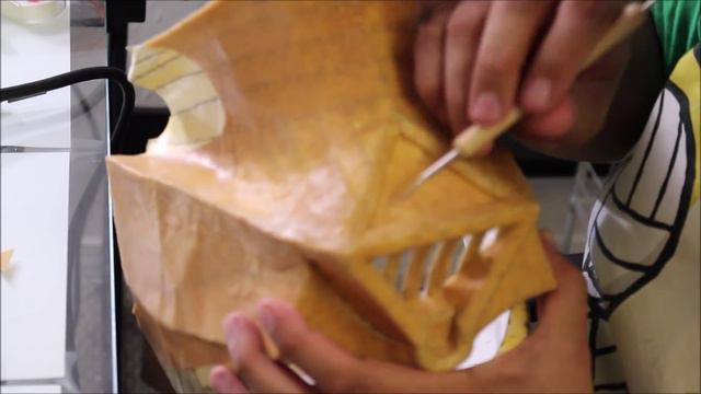 Darth Vader Helmet Part 3 (Worbla Shell) - Craft Dad