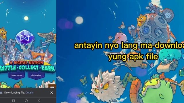 PAANO MAG INSTALL NG AXIE INFINITY SA ANDROID PHONE | HOW TO INSTALL AXIE INFINITY IN ANDROID PHONE