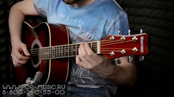 Акустическая гитара MARTINEZ FAW-702