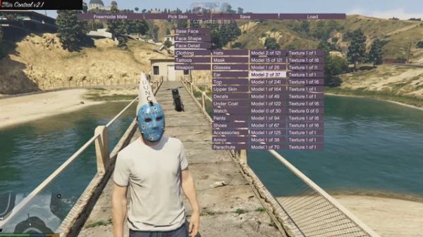 Skin Control 2.1 для GTA 5 | Редактор скинов