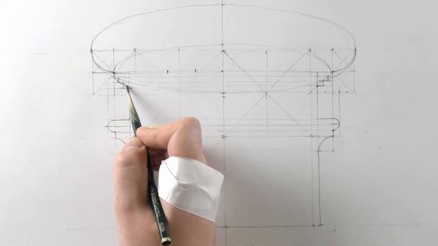 Этап 3. Базовые эллипсы капители смотреть онлайн