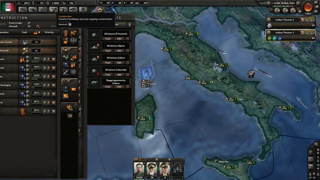 GERMANY IN TROUBLE [3] Italy - Hearts of Iron IV HOI4 Paradox Interactive смотреть онлайн