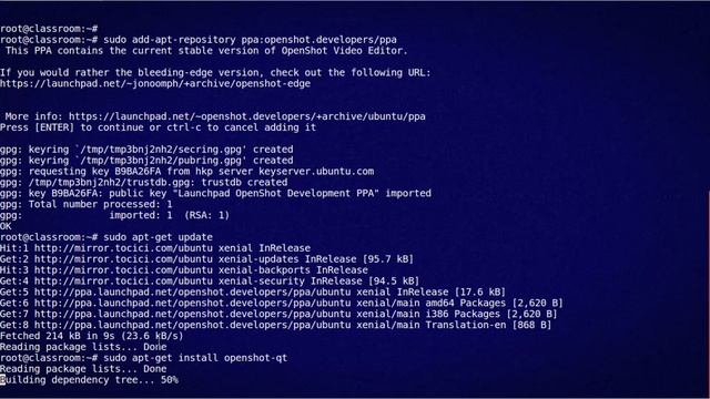 How To Install OpenShot Video Editor on ubuntu 16 смотреть онлайн