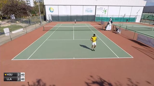 (4)Yu Hsiou Hsu v. Pablo Llamas Ruiz - Singles - M25 PORTIMAO смотреть онлайн
