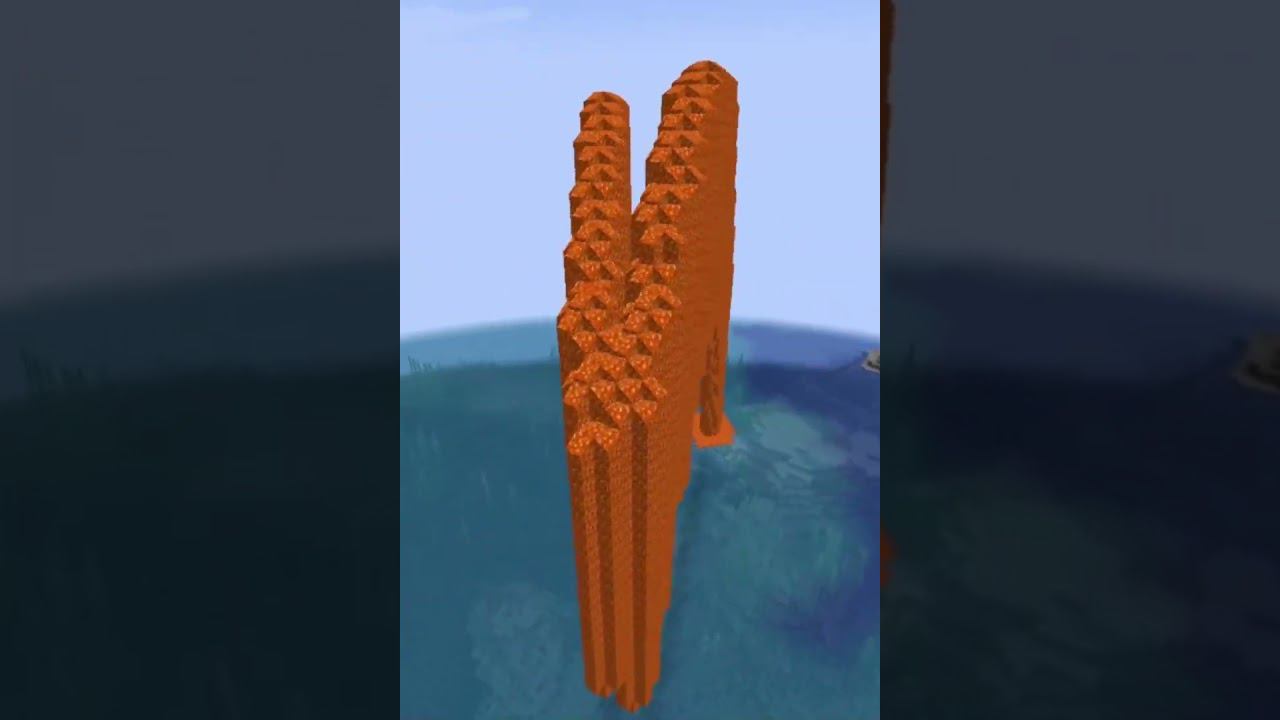 Постройки из лавы и воды в Minecraft #shorts #shortsvideo #minecraft #майнкрафт #монтаж #игры смотреть онлайн