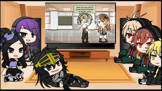 •Some Students Of Class 1A+Aizawa React To Deku Being Savage•izuku, Denki Afton And Kyouka Emily AU