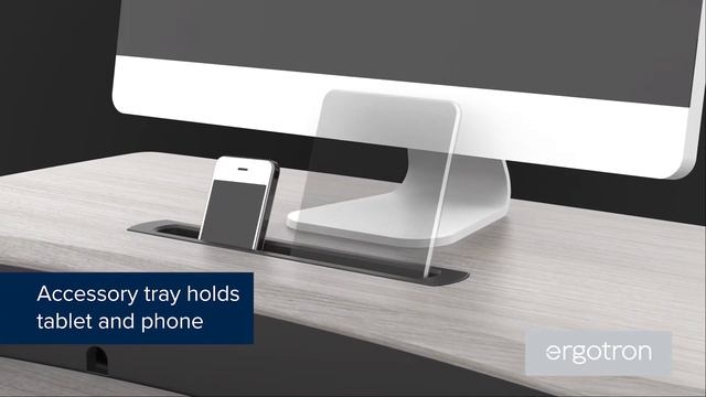 Ergotron WorkFit-Z Mini Sit-Stand Desk Converter смотреть онлайн