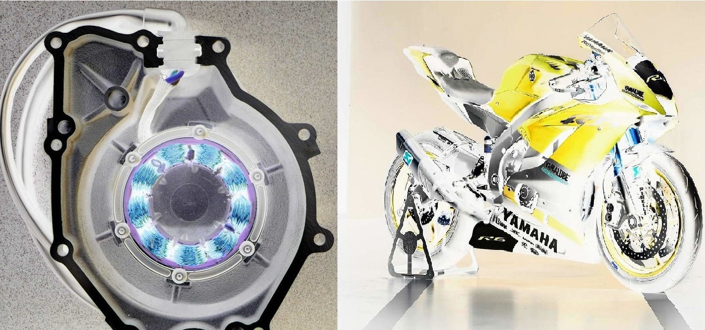 Прокладка крышки генератора YAMAHA YZF-R6S. FZ6.XJ6 (5VX-15451-01-00)