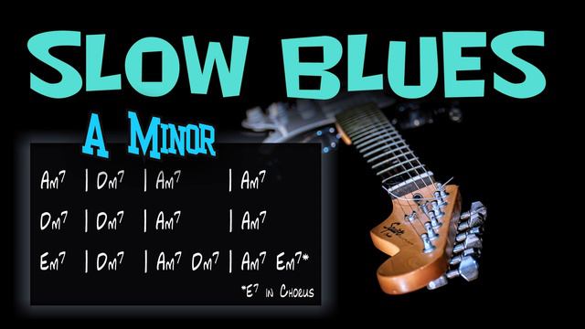 SLOW Blues BACKING TRACK in Am | Guitar Backing Track for improvisation смотреть онлайн