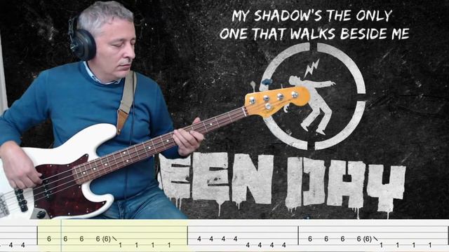Green Day - Boulevard of Broken Dreams (Bass Cover) + TABS & Lyrics смотреть онлайн
